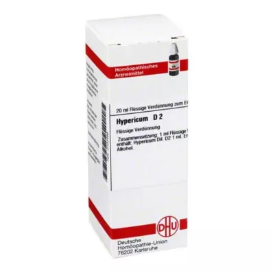 HYPERICUM D 2 Seyreltme, 20 ml HYPERICUM D 2 Seyreltme, 20 ml