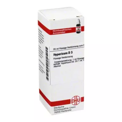HYPERICUM D 3 Seyreltme, 20 ml