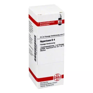 HYPERICUM D 4 Seyreltme, 20 ml