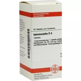 IPECACUANHA D 4 tablet, 80 adet