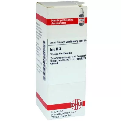 IRIS D 3 Seyreltme, 20 ml IRIS D 3 Seyreltme, 20 ml