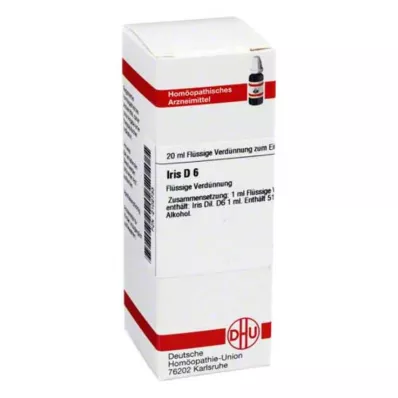 IRIS D 6 Seyreltme, 20 ml