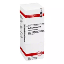 SULFUR JODATUM D 6 Seyreltme, 20 ml