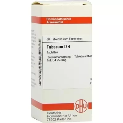 TABACUM D 4 tablet, 80 adet
