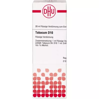 TABACUM D 10 Seyreltme, 20 ml TABACUM D 10 Seyreltme, 20 ml