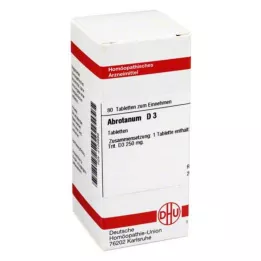 ABROTANUM D 3 tablet, 80 adet