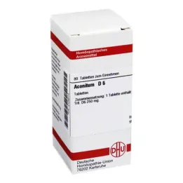 ACONITUM D 6 tablet, 80 adet