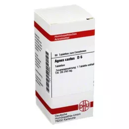 AGNUS CASTUS D 6 tablet, 80 adet