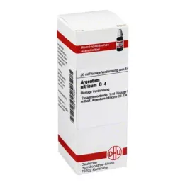 ARGENTUM NITRICUM D 4 seyreltme, 20 ml