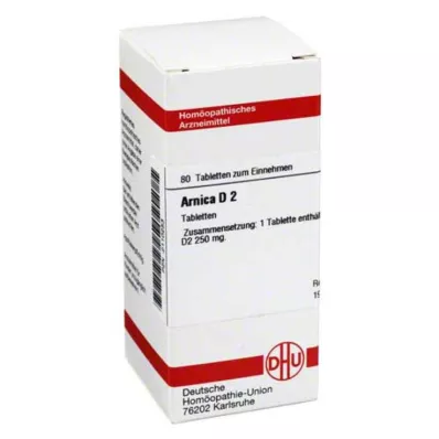 ARNICA D 2 tablet, 80 adet ARNICA D 2 tablet, 80 adet