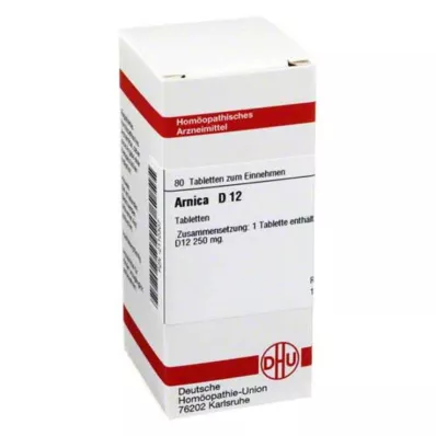 ARNICA D 12 tablet, 80 adet