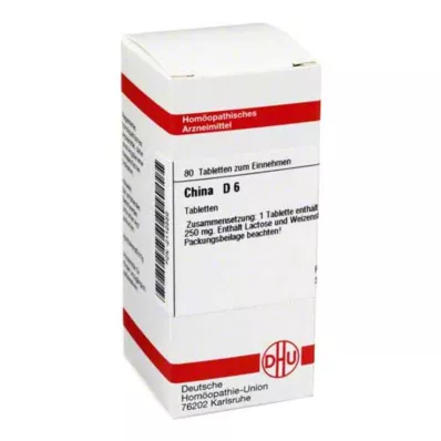 CHINA D 6 tablet, 80 adet