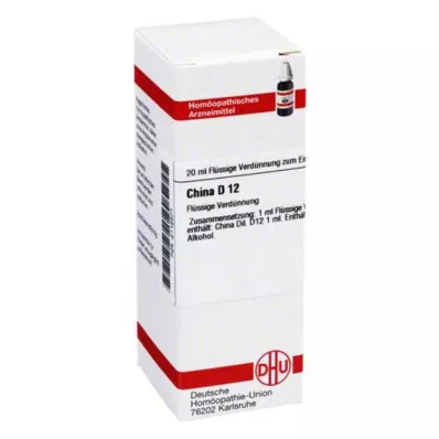CHINA D 12 Seyreltme, 20 ml CHINA D 12 Seyreltme, 20 ml