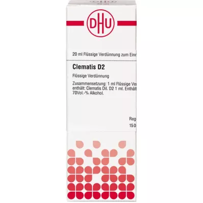 CLEMATIS D 2 Seyreltme, 20 ml CLEMATIS D 2 Seyreltme, 20 ml