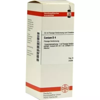 CONIUM D 4 seyreltme, 50 ml