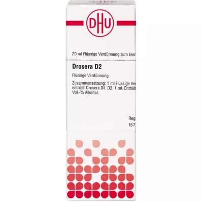 DROSERA D 2 Seyreltme, 20 ml DROSERA D 2 Seyreltme, 20 ml