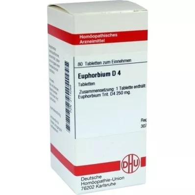 EUPHORBIUM D 4 tablet, 80 adet EUPHORBIUM D 4 tablet, 80 adet