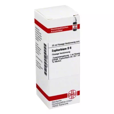 EUPHORBIUM D 6 Seyreltme, 20 ml