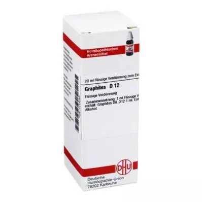 GRAPHITES D 12 Seyreltme, 20 ml GRAPHITES D 12 Seyreltme, 20 ml