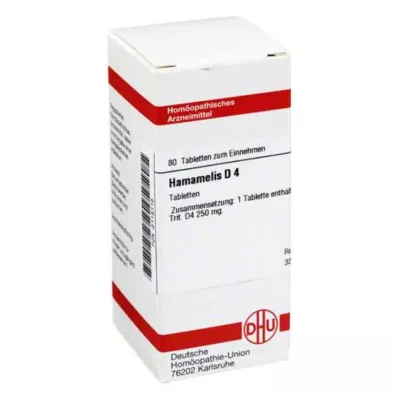 HAMAMELIS D 4 tablet, 80 adet HAMAMELIS D 4 tablet, 80 adet