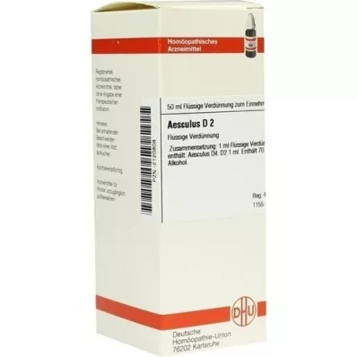 AESCULUS D 2 Seyreltme, 50 ml AESCULUS D 2 Seyreltme, 50 ml