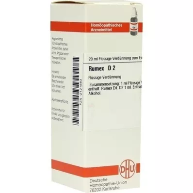 RUMEX D 2 Seyreltme, 20 ml RUMEX D 2 Seyreltme, 20 ml
