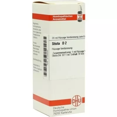 STICTA D 2 Seyreltme, 20 ml