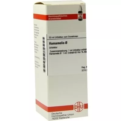 HAMAMELIS Ana tentür, 50 ml HAMAMELIS Ana tentür, 50 ml
