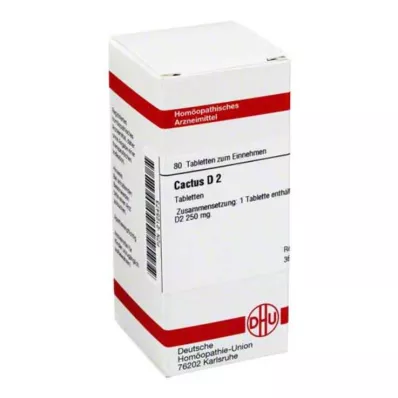 CACTUS D 2 tablet, 80 adet CACTUS D 2 tablet, 80 adet