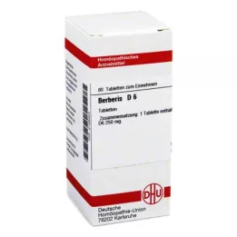 BERBERIS D 6 tablet, 80 adet