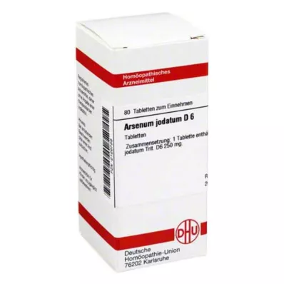 ARSENUM JODATUM D 6 tablet, 80 adet ARSENUM JODATUM D 6 tablet, 80 adet