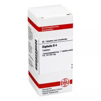 DIGITALIS D 4 tablet, 80 adet DIGITALIS D 4 tablet, 80 adet