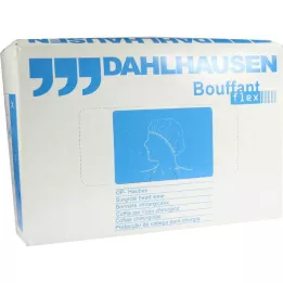 OP-HAUBE Bouffant Flex beyaz, 100 adet