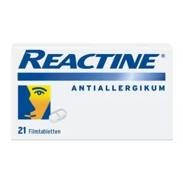 REACTINE Film kaplı tabletler, 21 adet