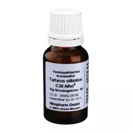 ANTIMONIUM TARTARICUM C 30 kürecikler, 15 g