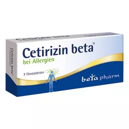 CETIRIZIN beta film kaplı tablet, 7 adet