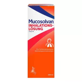 MUCOSOLVAN İnhalasyon solüsyonu 15 mg nebulizatör solüsyonu, 100 ml