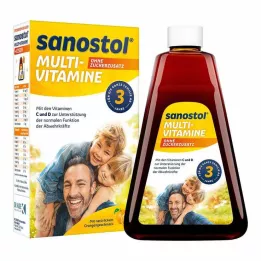 SANOSTOL ilave şekersiz meyve suyu, 460 ml