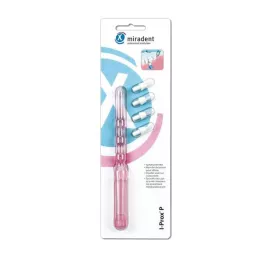 MIRADENT Sivri fırça seti I-Prox P tra.pink 1H.4B., 1 adet