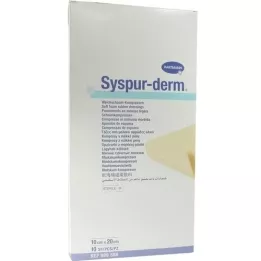 SYSPUR-DERM 10x20 cm yumuşak köpük kompres, 10 adet
