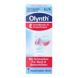 OLYNTH Yetişkinler için %0,1 burun damlası, 10 ml