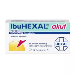 IBUHEXAL akut 200 film kaplı tablet, 10 adet