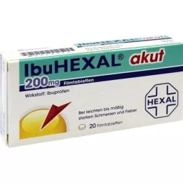 IBUHEXAL akut 200 film kaplı tablet, 20 adet
