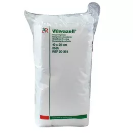 VLIWAZELL Emici kompresler steril olmayan 10x20 cm, 25 adet
