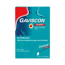 GAVISCON Advance Nane Süspansiyonu, 24X10 ml