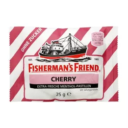 FISHERMANS FRIEND Kiraz şekersiz pastil, 25 gr