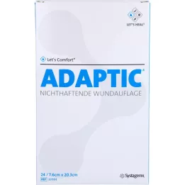 ADAPTIC 7,6x20,3 cm nemli yara örtüsü 2015DE, 24 adet