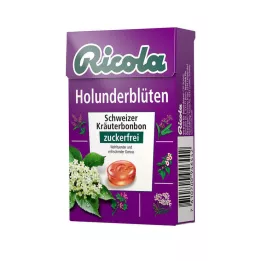 RICOLA o.Z.Box Mürver Çiçeği Bonbonları, 50 gr