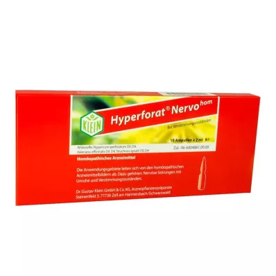 HYPERFORAT Nervohom enjeksiyon solüsyonu, 10X2 ml HYPERFORAT Nervohom enjeksiyon solüsyonu, 10X2 ml