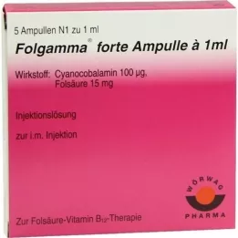 FOLGAMMA forte ampuller, 5X1 ml